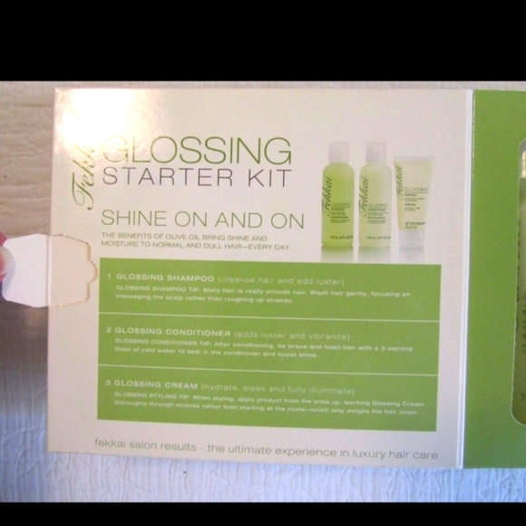 🌻 Fekkai Brilliant Glossing Cream Shampoo Conditioner Set ORIGINAL Formula 🌻 - Picture 2 of 5